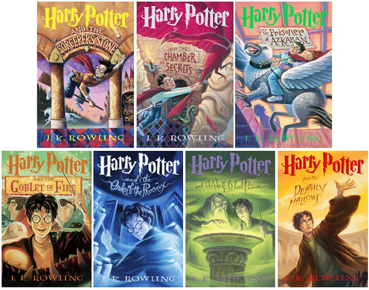 Harry Potter Original American Covers .webp
