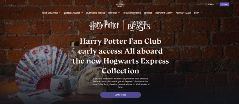 How To Sign Up For Your Wizarding Passport at WizardingWorld.com