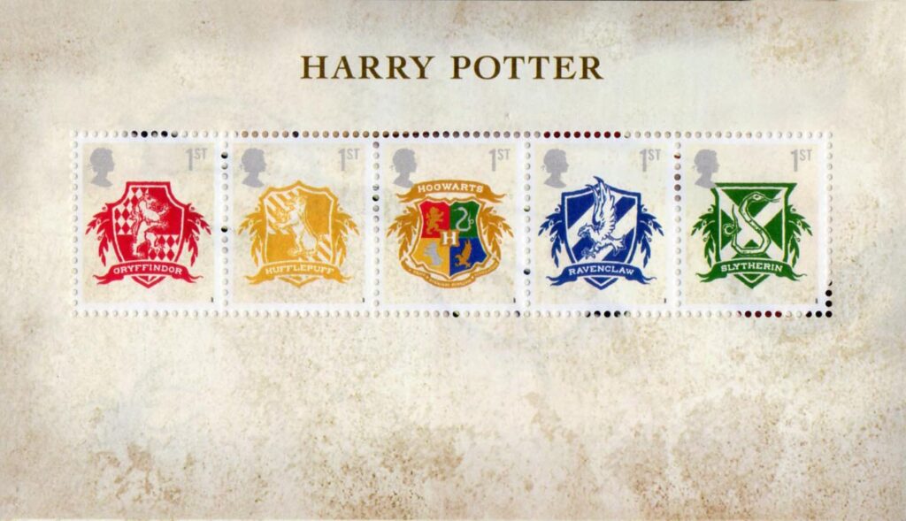 Harry Potter stamps: lots of flash, little of substance